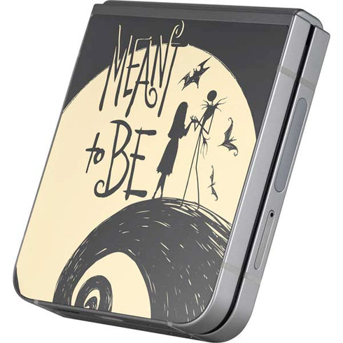 Disney The Nightmare Before Christmas Jack and Sally Meant to Be Galaxy Z Flip6 Skin